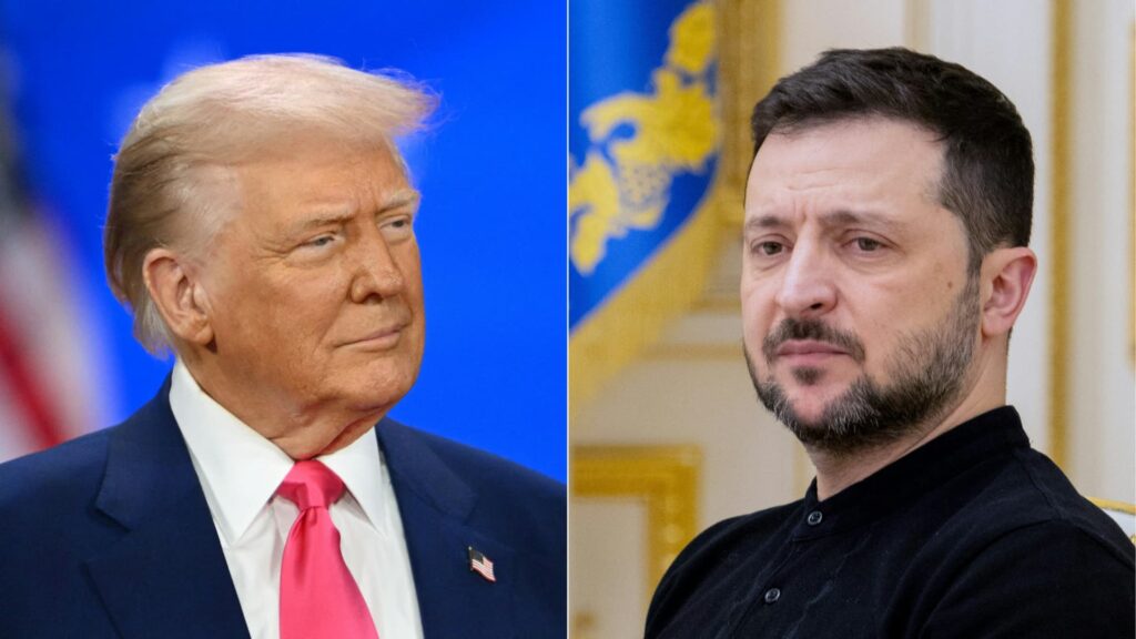 Trump puts onus on Zelenskyy to end war with Russia